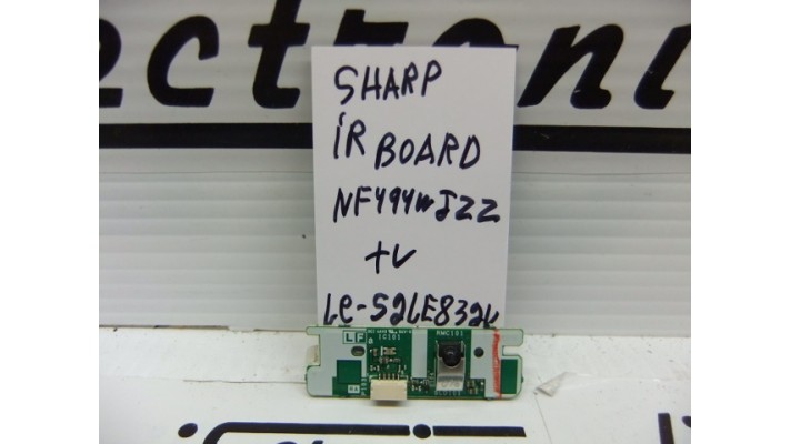 SHARP NF494WJZZ IR receiver board .